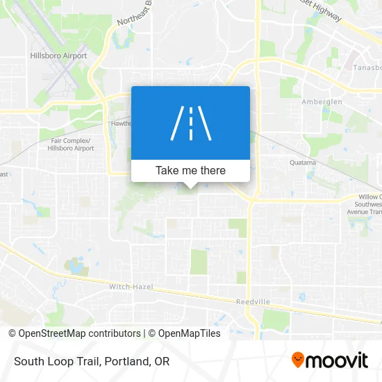 South Loop Trail map