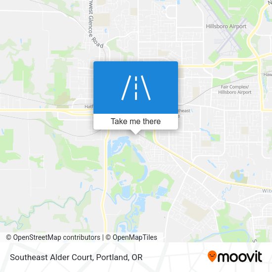 Mapa de Southeast Alder Court
