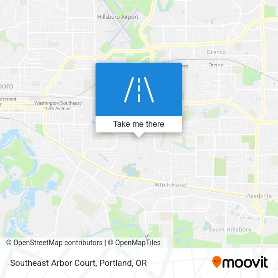 Southeast Arbor Court map