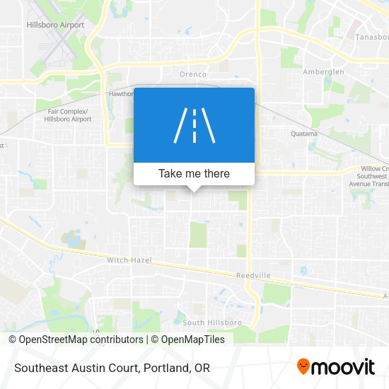 Mapa de Southeast Austin Court