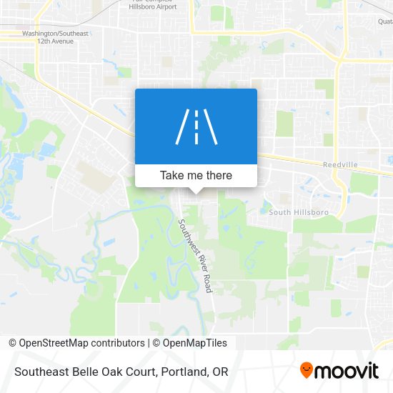 Mapa de Southeast Belle Oak Court