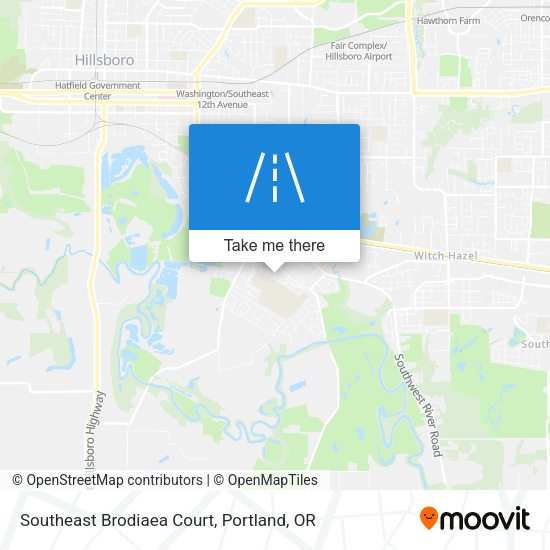 Mapa de Southeast Brodiaea Court