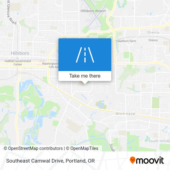Southeast Camwal Drive map