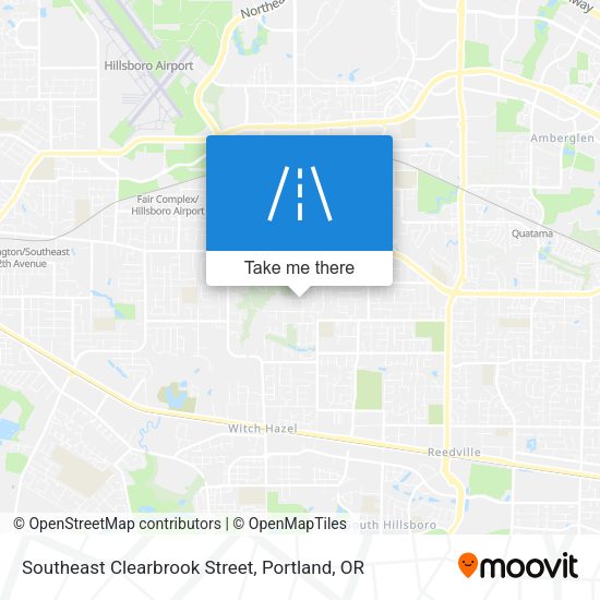 Southeast Clearbrook Street map
