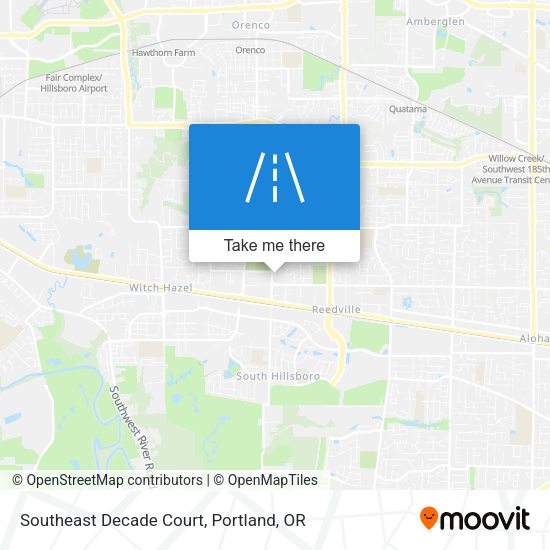 Mapa de Southeast Decade Court