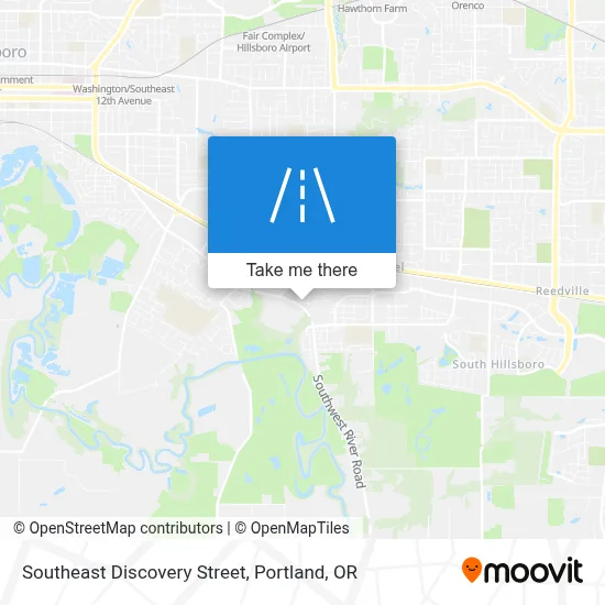 Southeast Discovery Street map