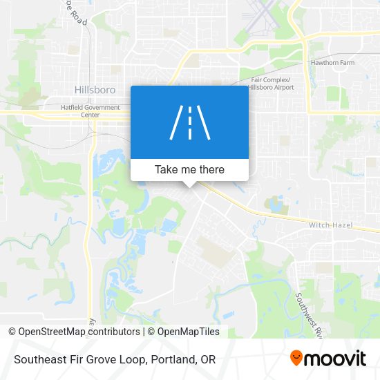Mapa de Southeast Fir Grove Loop
