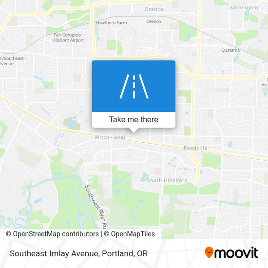 Southeast Imlay Avenue map