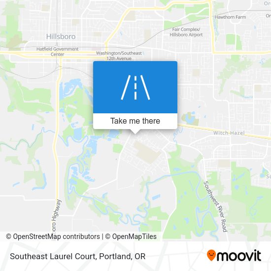 Mapa de Southeast Laurel Court