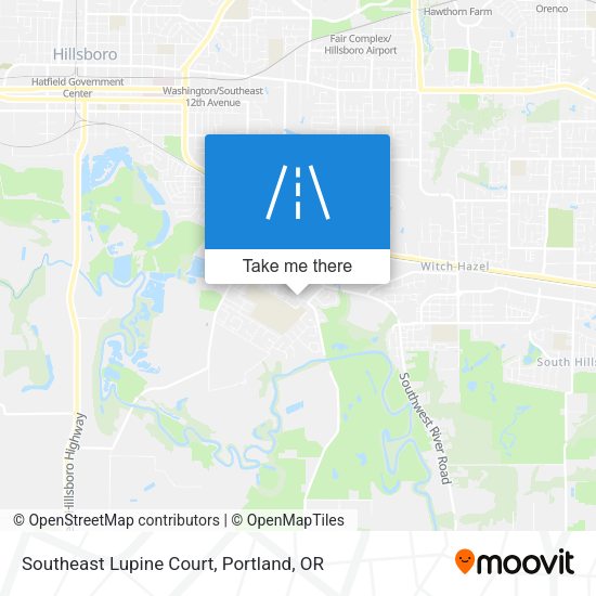 Southeast Lupine Court map
