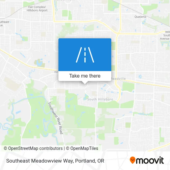 Southeast Meadowview Way map