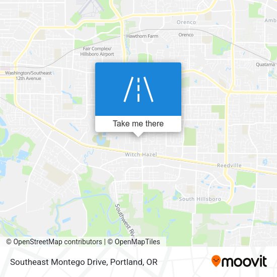 Southeast Montego Drive map