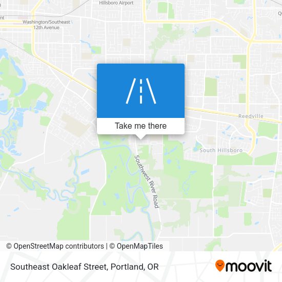 Mapa de Southeast Oakleaf Street