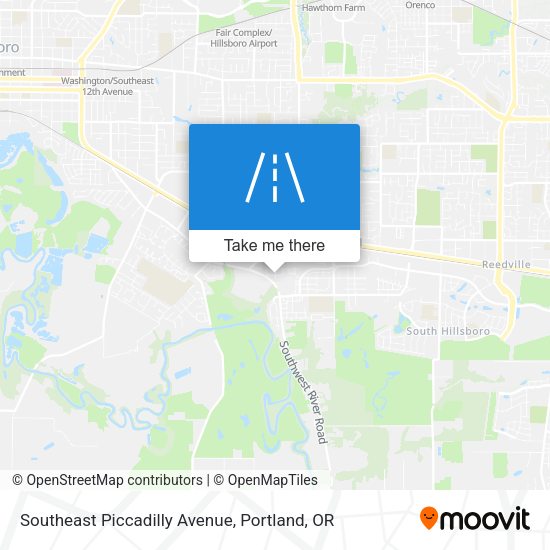 Mapa de Southeast Piccadilly Avenue