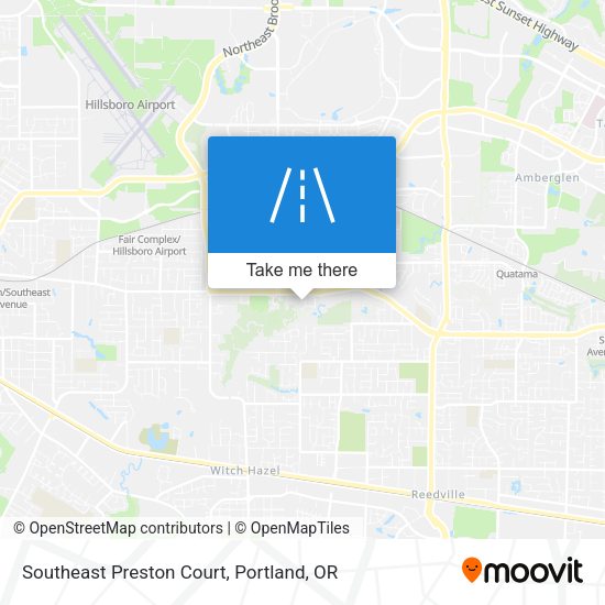 Southeast Preston Court map