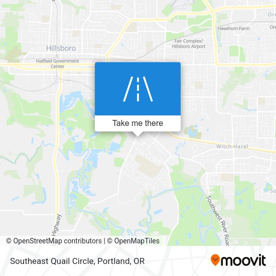 Southeast Quail Circle map