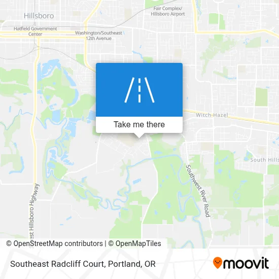 Southeast Radcliff Court map