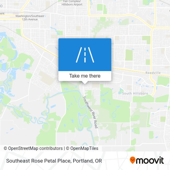 Southeast Rose Petal Place map