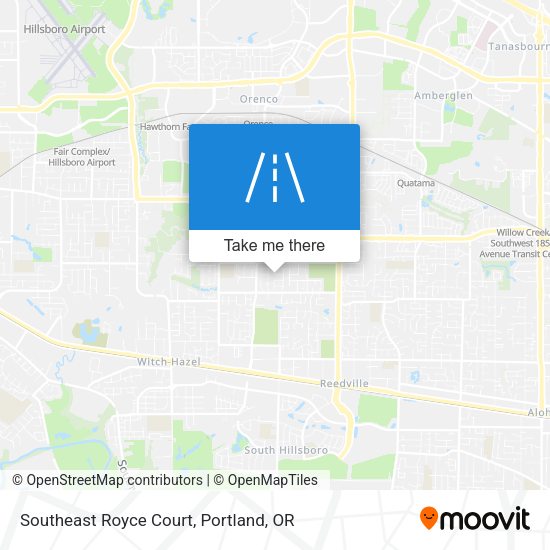 Southeast Royce Court map