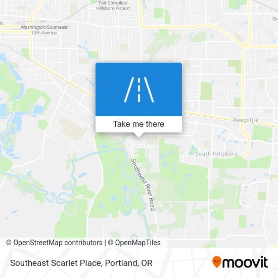 Southeast Scarlet Place map