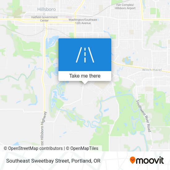 Southeast Sweetbay Street map