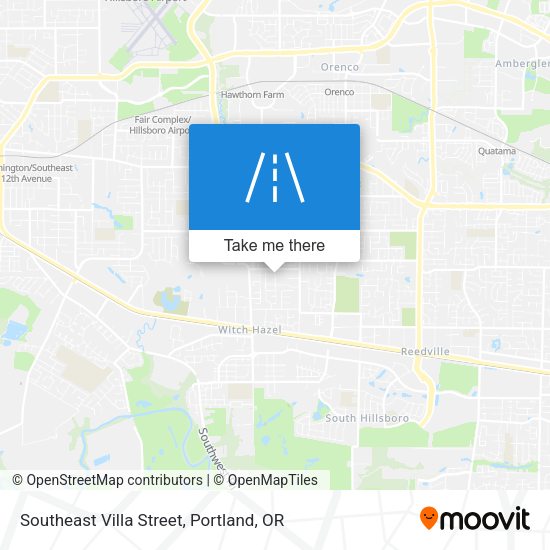 Southeast Villa Street map