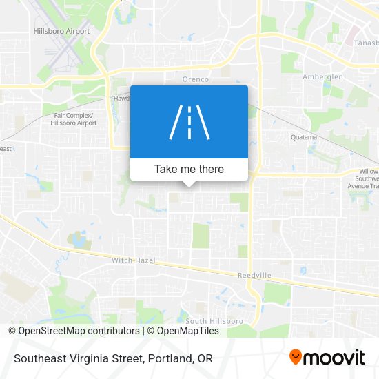 Southeast Virginia Street map