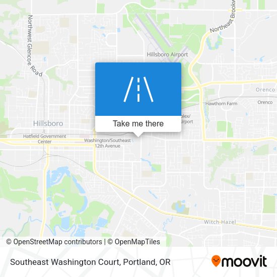 Mapa de Southeast Washington Court