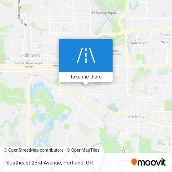 Mapa de Southeast 23rd Avenue
