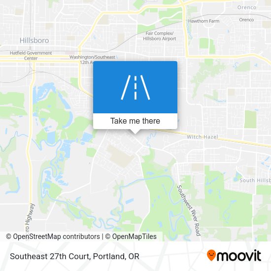 Mapa de Southeast 27th Court