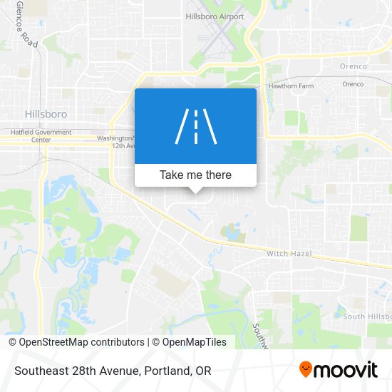 Southeast 28th Avenue map