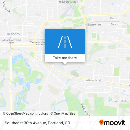 Mapa de Southeast 30th Avenue