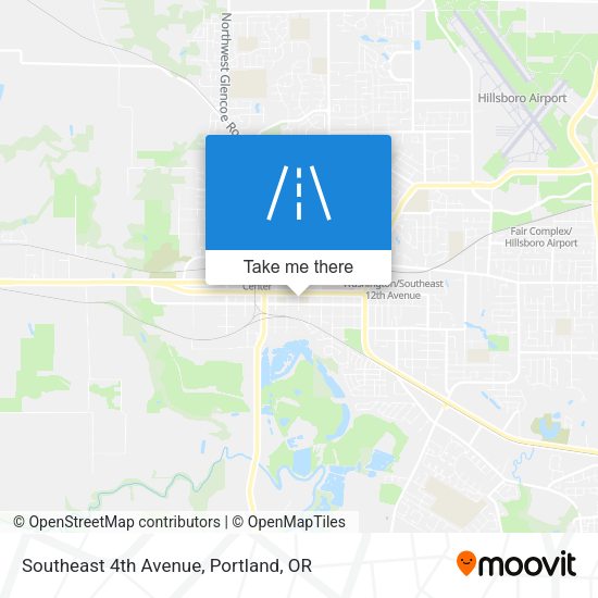Southeast 4th Avenue map