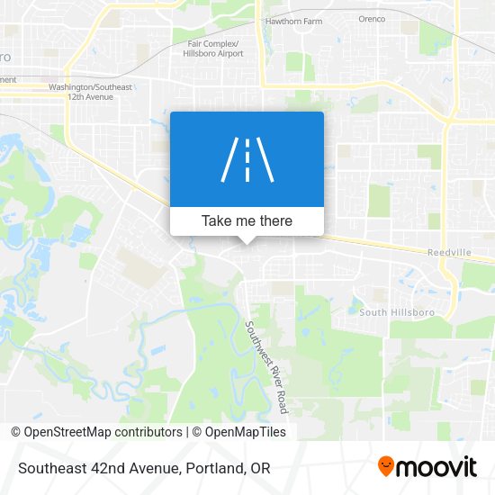 Mapa de Southeast 42nd Avenue