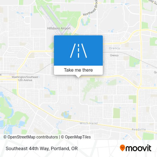Mapa de Southeast 44th Way