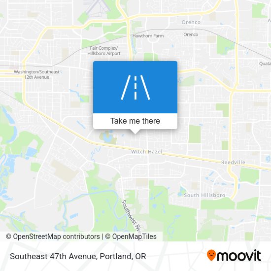 Southeast 47th Avenue map