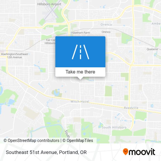 Southeast 51st Avenue map