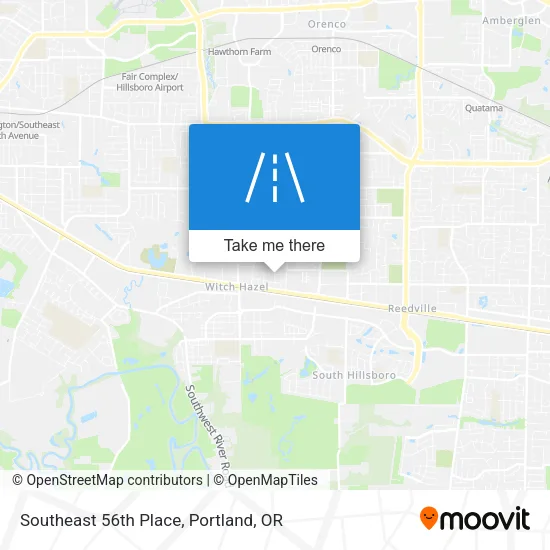 Mapa de Southeast 56th Place