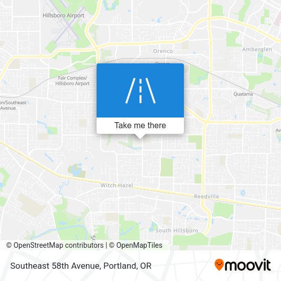 Southeast 58th Avenue map
