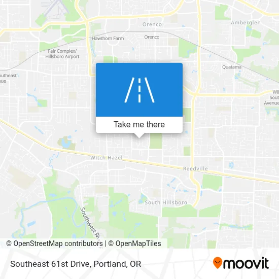 Southeast 61st Drive map