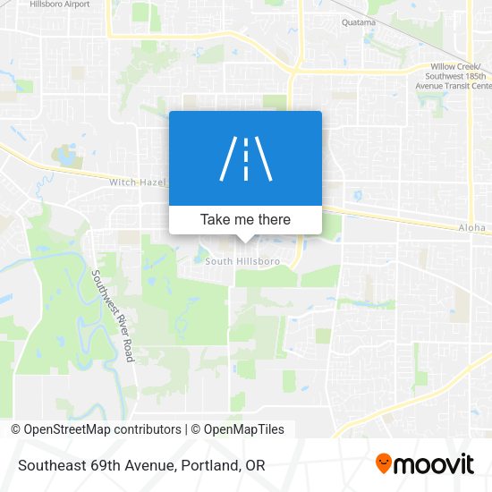 Mapa de Southeast 69th Avenue