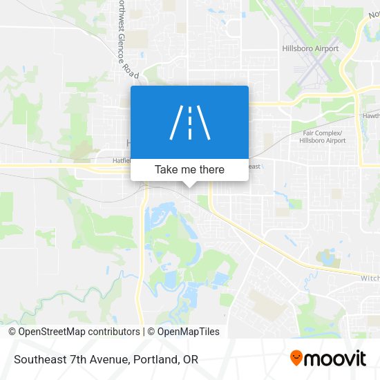 Mapa de Southeast 7th Avenue