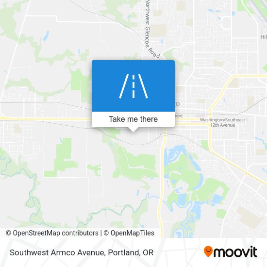 Southwest Armco Avenue map