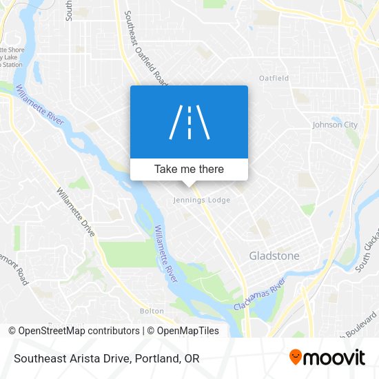 Southeast Arista Drive map