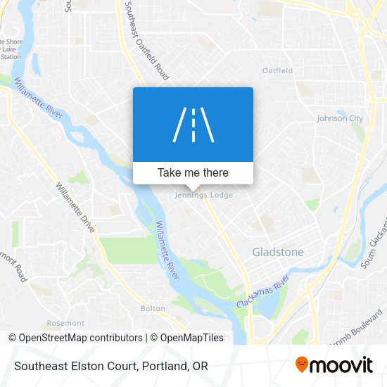 Mapa de Southeast Elston Court