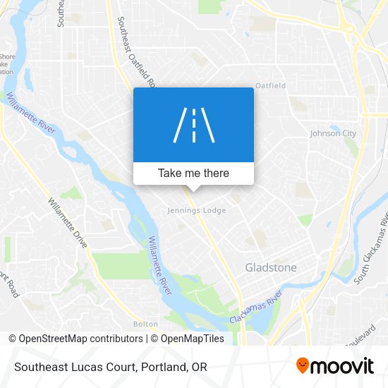 Mapa de Southeast Lucas Court