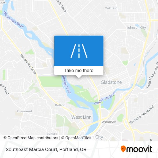 Mapa de Southeast Marcia Court