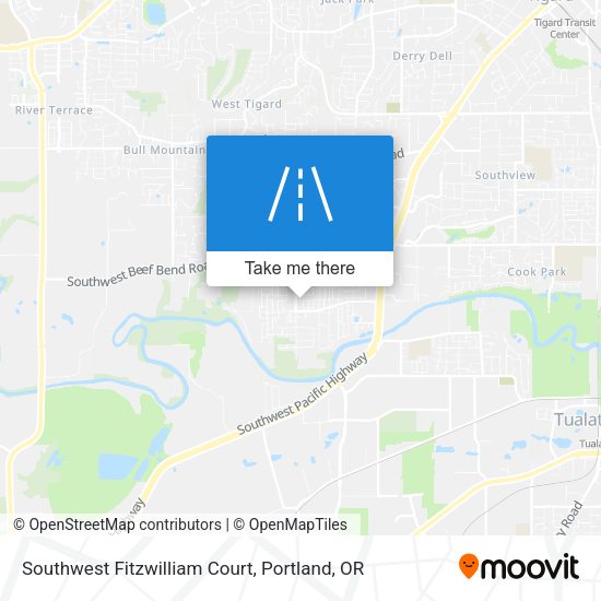 Mapa de Southwest Fitzwilliam Court
