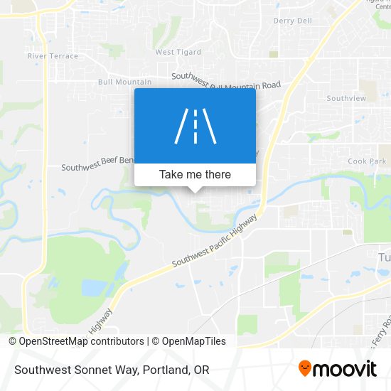 Mapa de Southwest Sonnet Way