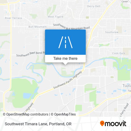 Mapa de Southwest Timara Lane